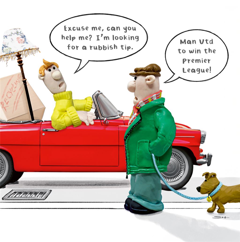 Rubbish tip-  funny birthday card
