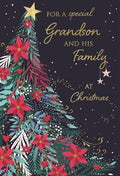 Grandson & Family - Christmas card