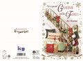 Grandson & Family, lounge - Christmas card