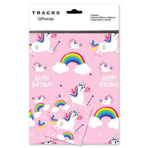 Unicorns - Gift wrap pack