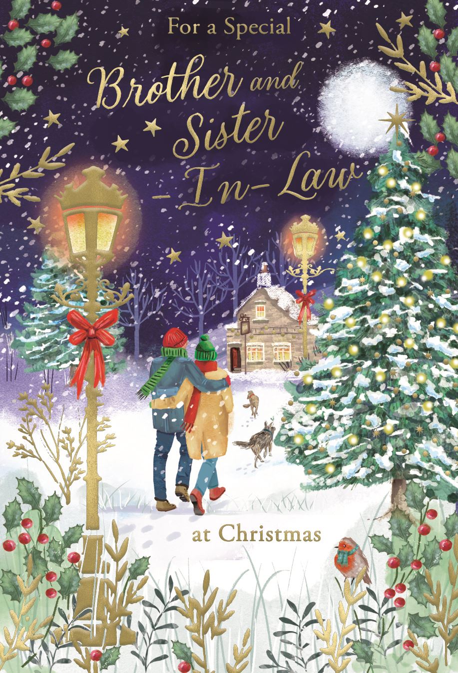 Brother and Sister-in-law- Christmas card