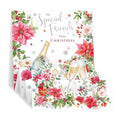 Special friends, fizz - pop up Christmas card