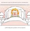 slippers  -  birthday comedy card