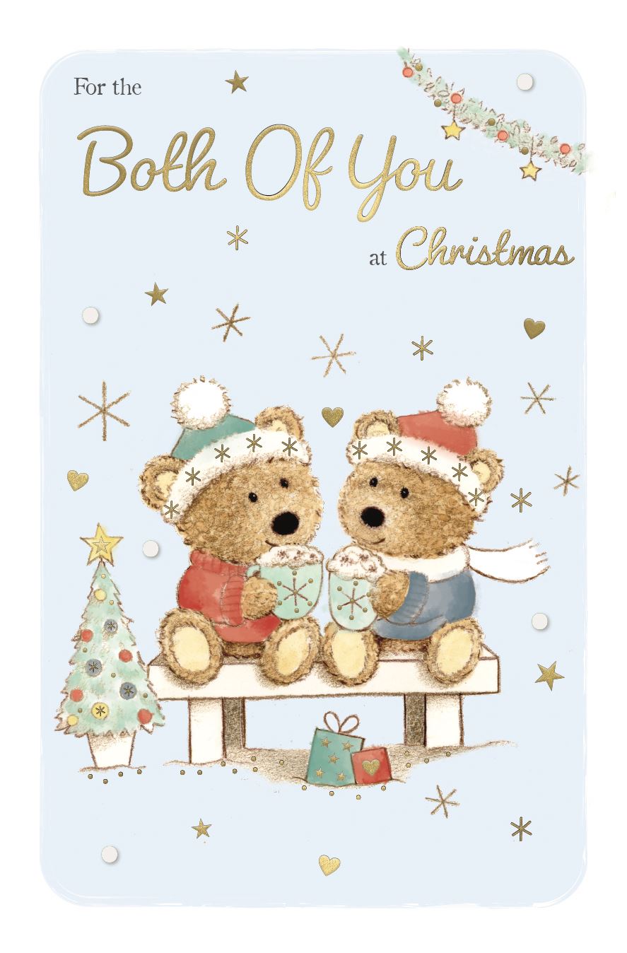 To Both of you, cute - Christmas card