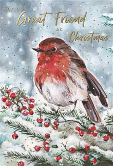 Great Friend - Christmas card