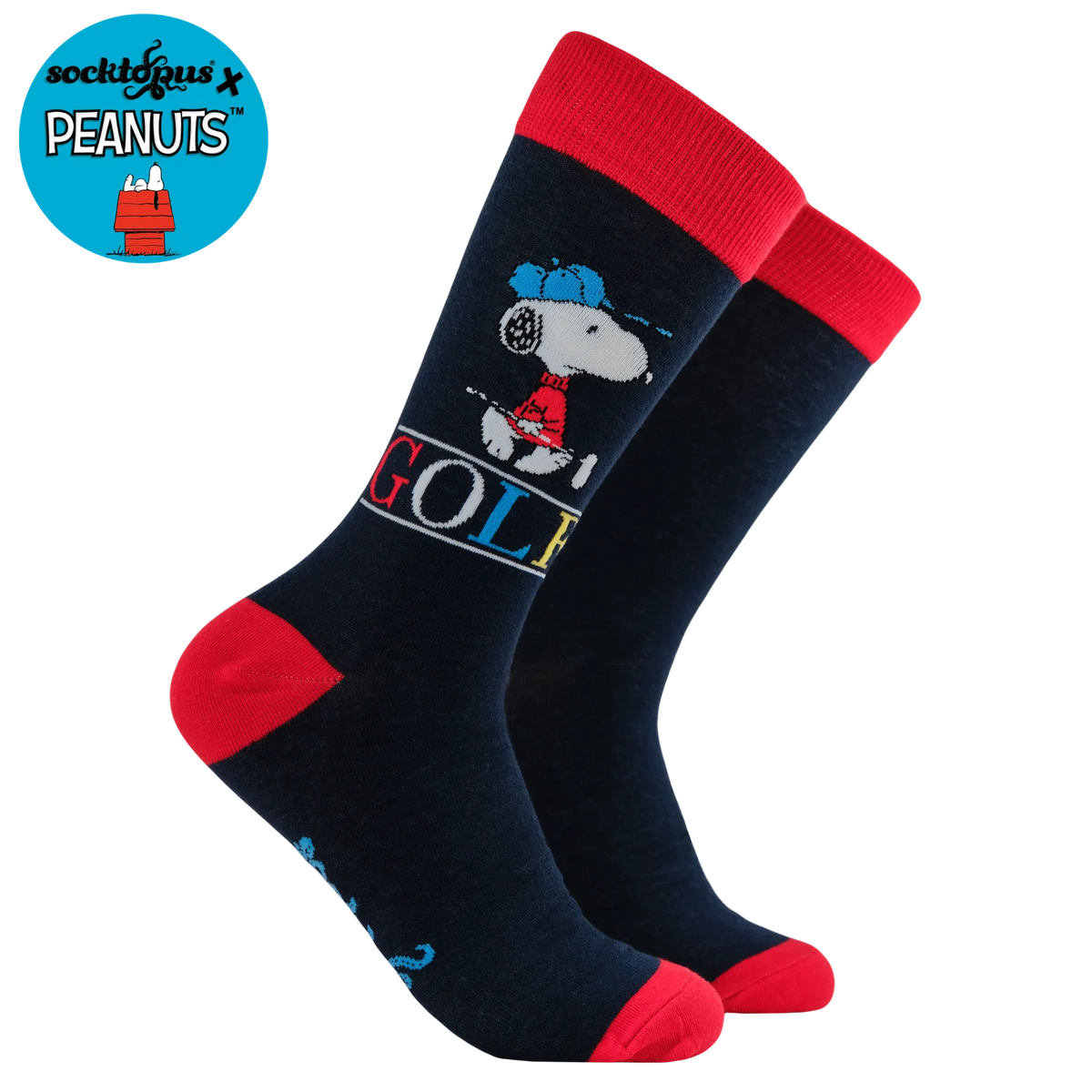 Socktopus Peanuts “Golf” size 4-8 - Adult - Socks