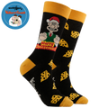 Socktopus W&G “Merry Cheesemas” size 9-12 - Adult - Socks