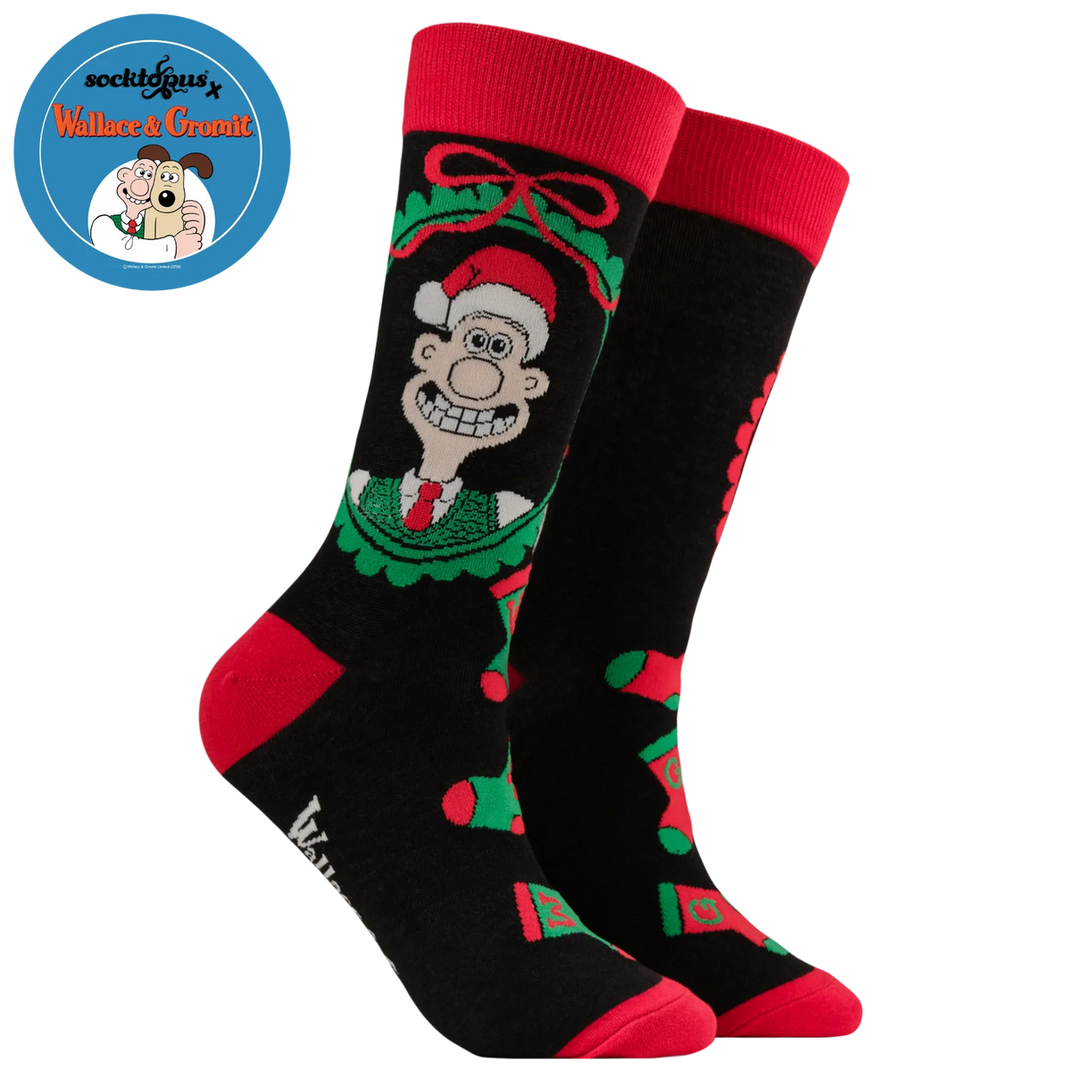 Socktopus W&G “Christmas” size 9-12 - Adult - Socks