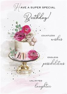 Countless wishes - birthday card