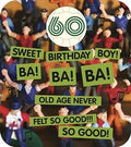 Subbuteo football - 60th birthday card