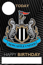 Newcastle United football club - birthday card to personalise