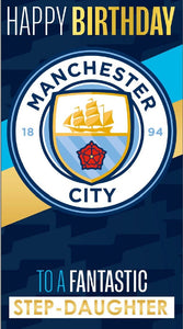 Manchester City birthday card