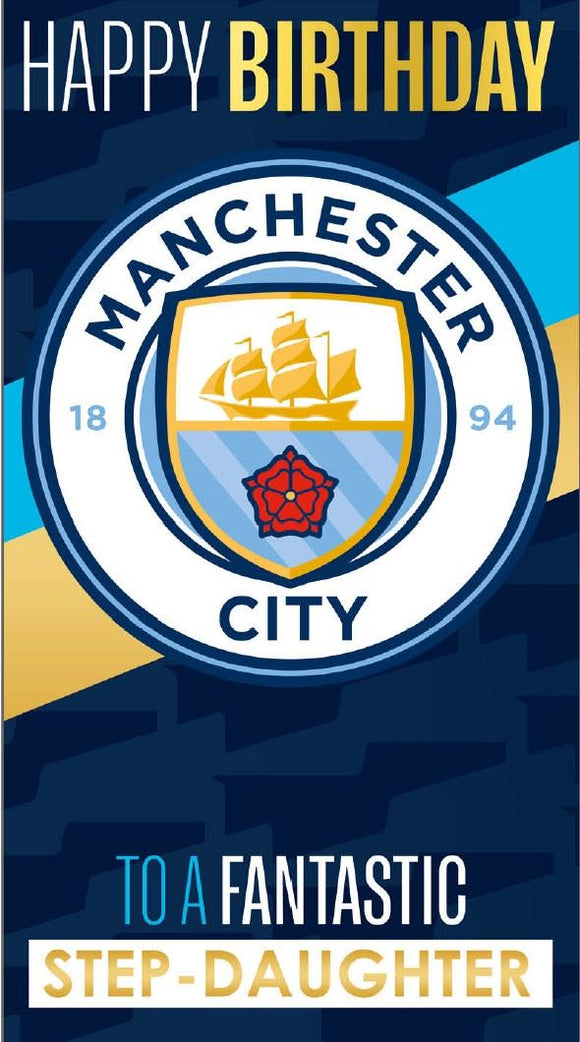 Manchester City birthday card