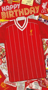 Liverpool football club birthday card