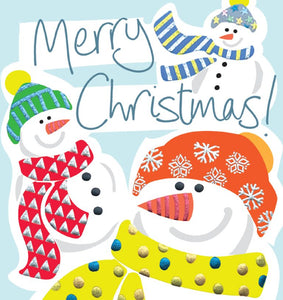 Jolly snowmen - Christmas card