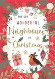 Wonderful Neighbours at Christmas card