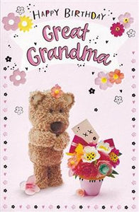 Great Grandma - Birthday card