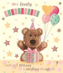 For a Special Goddaughter on your Birthday card