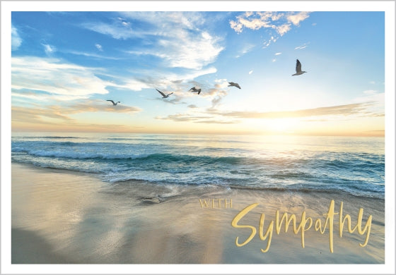 With Sympathy - Sympathy Card