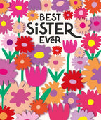 Best Sister Ever - Birthday card