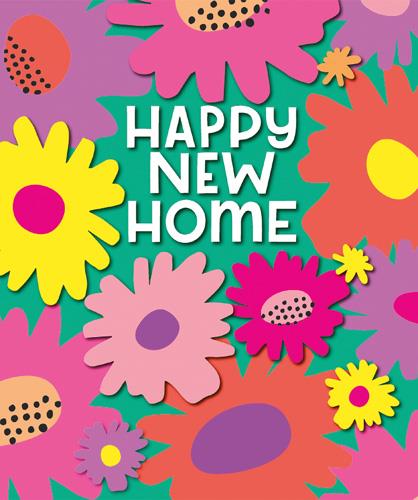 Happy New Home card