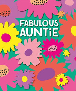 Fabulous Auntie  -Birthday card