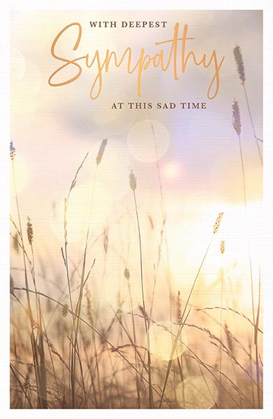 With deepest Sympathy card