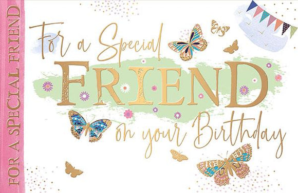 Special Friend - birthday card