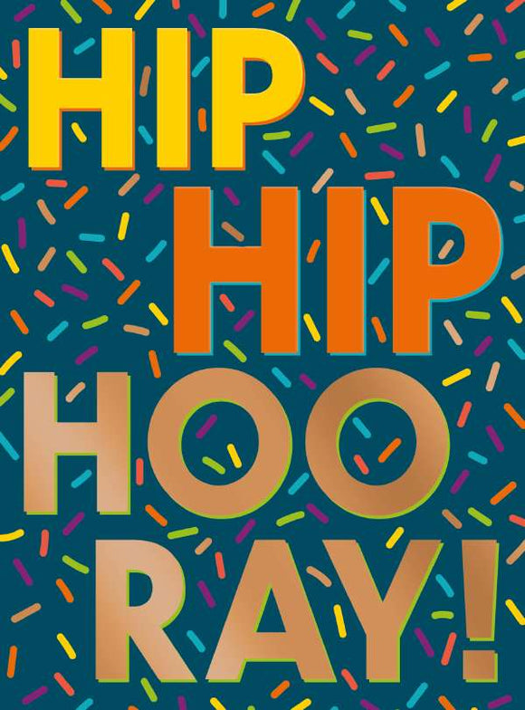 HIP HOP HOORAY- Birthday card