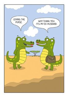 Loving the purse - Birthday card
