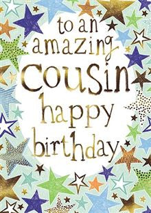 Cousin - Birthday Card