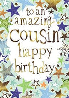 Cousin - Birthday Card