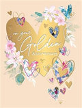 On  your Golden anniversary - Anniversary card