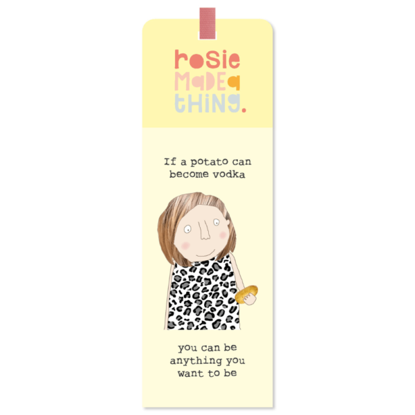 Potato becomes vodka - Rosie Made a Thing bookmark