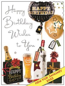 Birthday wishes  - Jonny Javelin birthday card