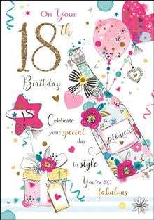 18th Birthday, celebrate - Jonny Javelin card