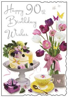 90th Birthday - Jonny Javelin card