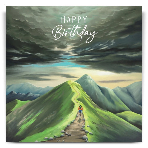 King of the Mountain- Lucy Pittaway birthday card