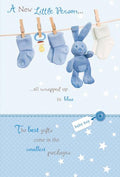 A new little Person - new baby boy card