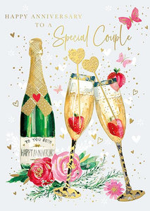 To a Special Couple - Anniversary card