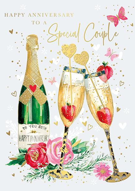 To a Special Couple - Anniversary card