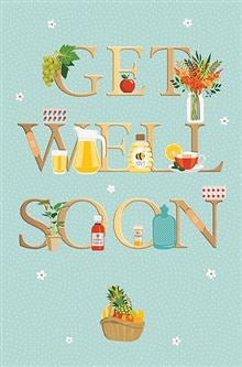 Get well soon card