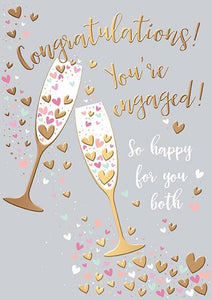 Congratulations - Engagement card