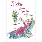 Sister - Quentin Blake birthday card
