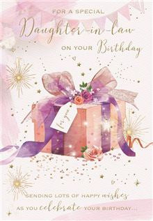 Special Daughter-in-law - Birthday card