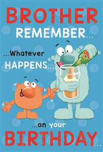 Brother Remember - Birthday card