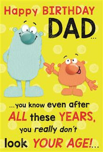 Happy Birthday Dad - Birthday card
