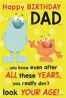 Happy Birthday Dad - Birthday card
