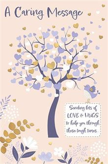 A caring message - greetings card