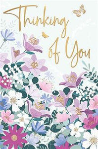Thinking of You - greetings card